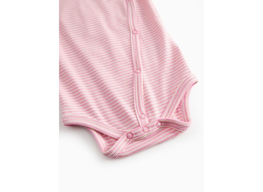 MarMar | Bellis Romper Pink Stripe