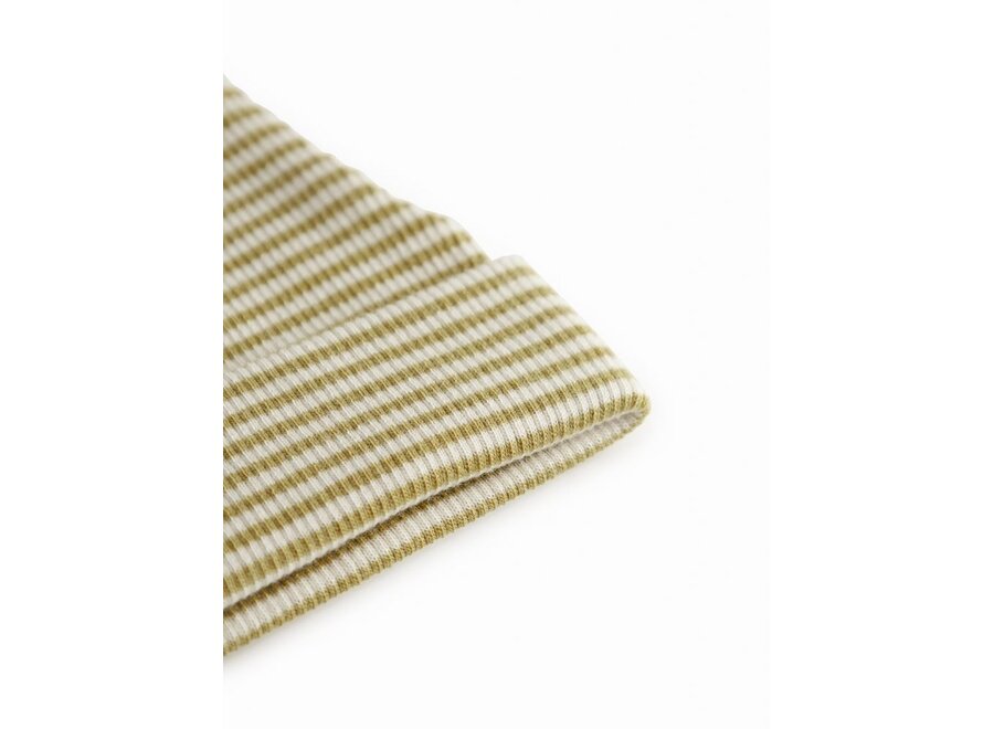 MarMar | Aiko Mutsje Olive Stripe