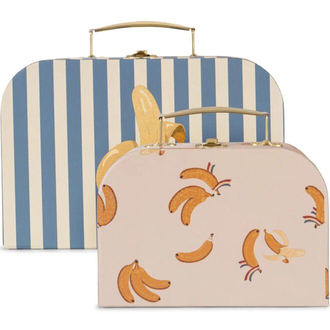 Konges Slöjd | 2 Pack Suitcase Fsc Go Bananas