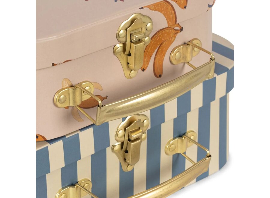 Konges Slöjd | 2 Pack Suitcase Fsc Go Bananas