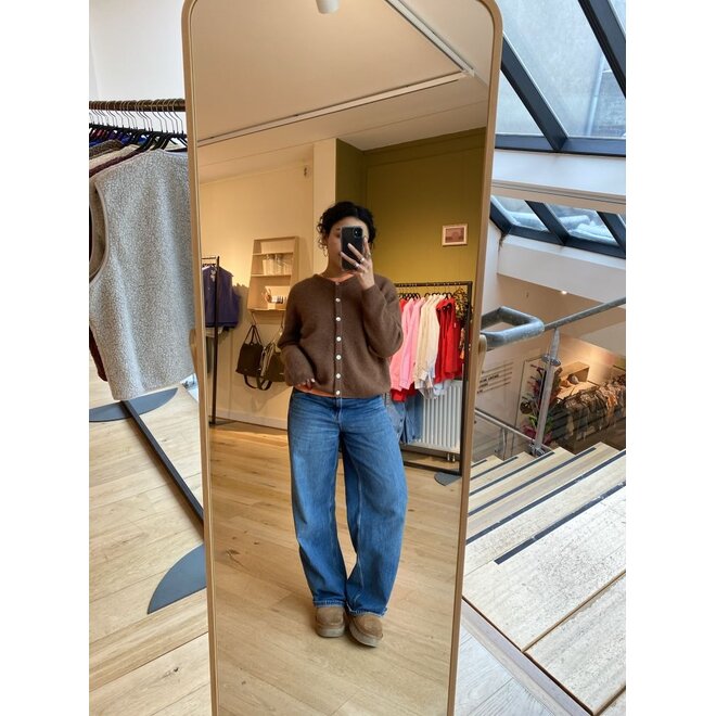 American Vintage | Vitow Vest Chocolat Chine