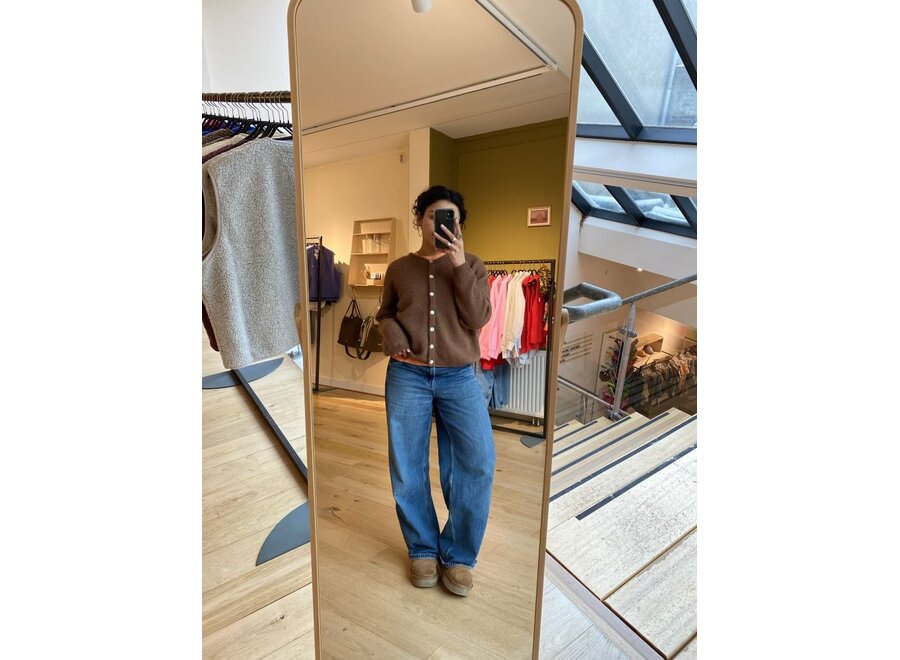 American Vintage | Vitow Vest Chocolat Chine