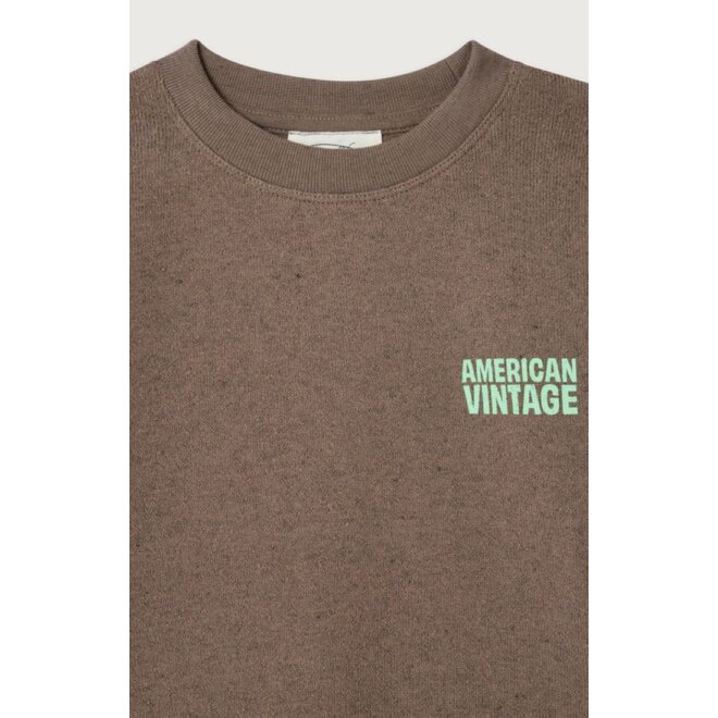 American Vintage | Evona Kids Shirt Marron Surteint