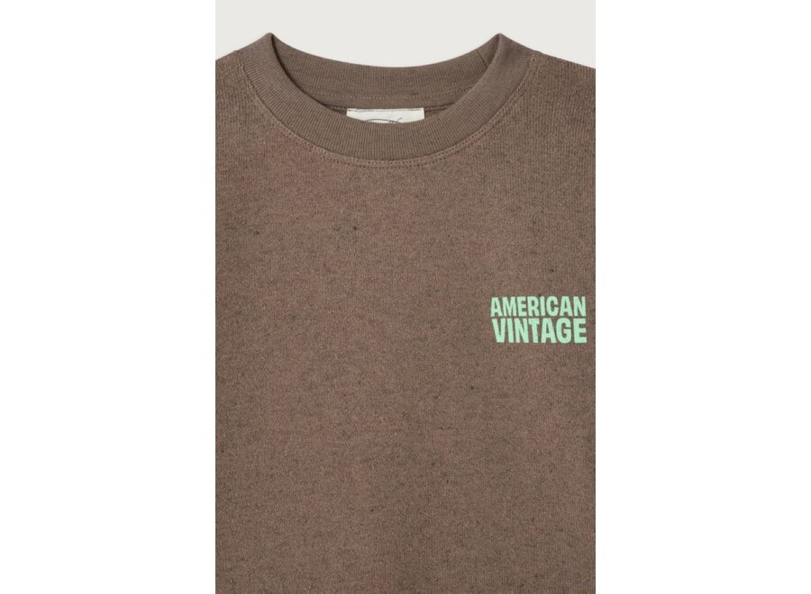American Vintage | Evona Kids Shirt Marron Surteint