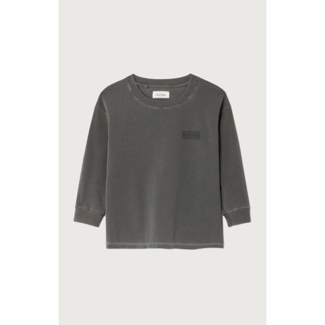 American Vintage | Pymaz Kids Longsleeve Vintage Carbone