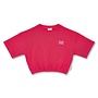 Petit Blush | T-Shirt Elastic Waist Raspberry Wine