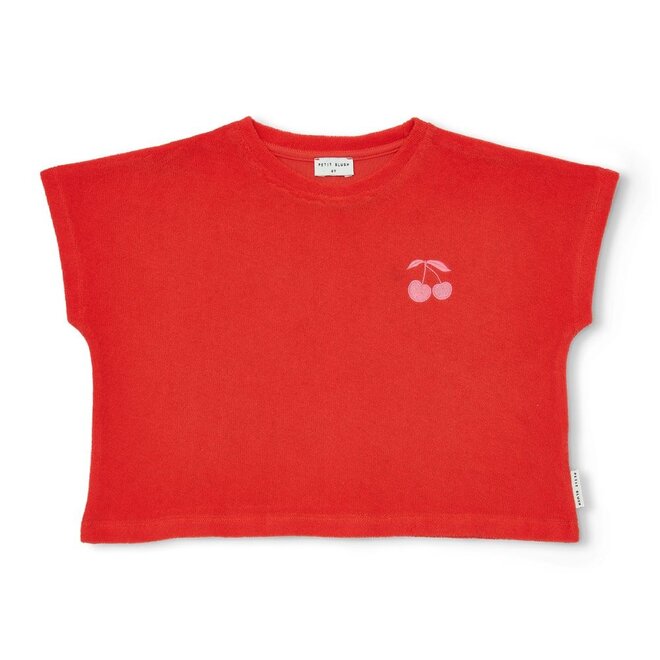 Petit Blush | Towel Top Cherry Grenadine