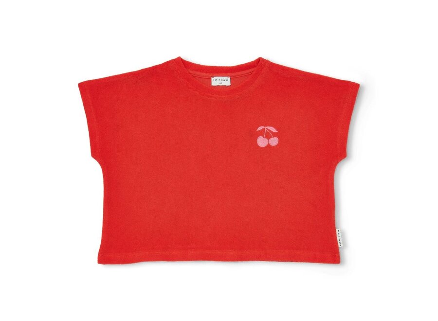 Petit Blush | Towel Top Cherry Grenadine
