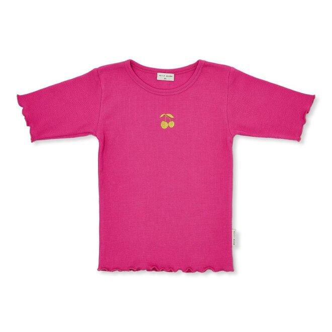 Petit Blush | Rib T-Shirt Rose Violet