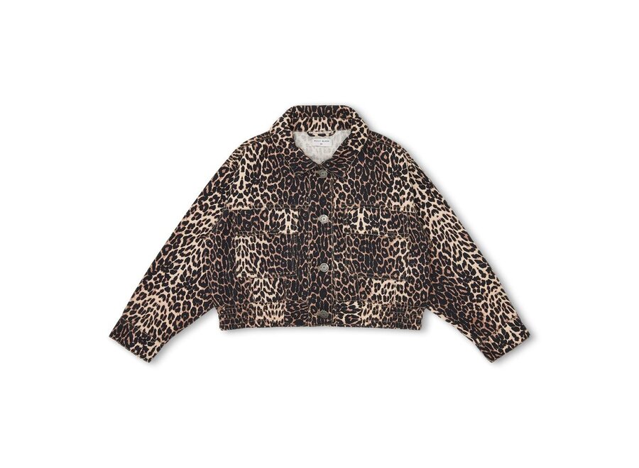 Petit Blush | Leopard Jacket Leopard AOP
