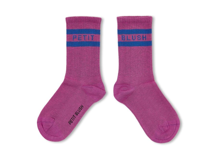 Petit Blush | Sport Socks Rose Dazling Blue