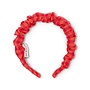 Petit Blush | Smocked Headband Check Red