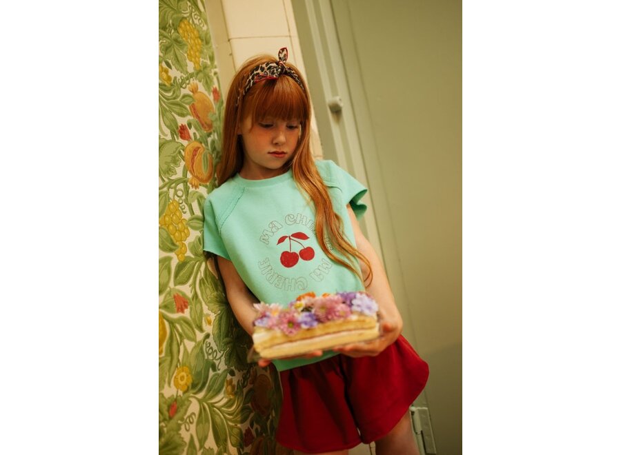 Petit Blush | Scarf 50x50 cm Leopard AOP