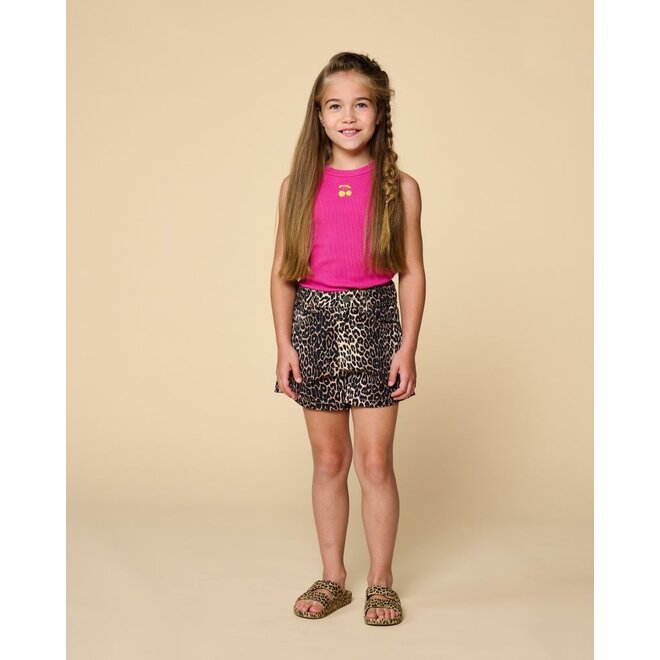 Petit Blush | Rib Singlet Rose Violet