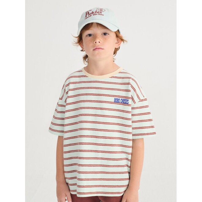 Bobo Choses | Bobo Choses Stripes T-Shirt Light Blue