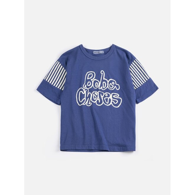 Bobo Choses By Hand T-Shirt Navy Blue