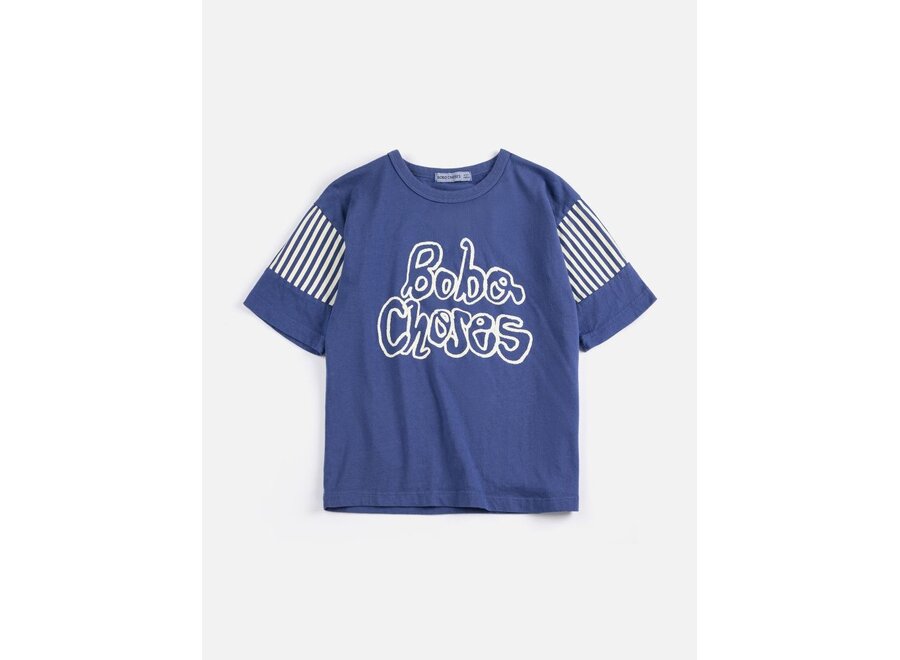 Bobo Choses By Hand T-Shirt Navy Blue