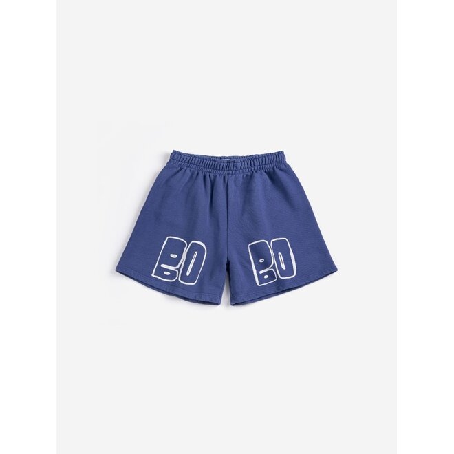 Bobo Choses Thin Bermuda Shorts Navy Blue