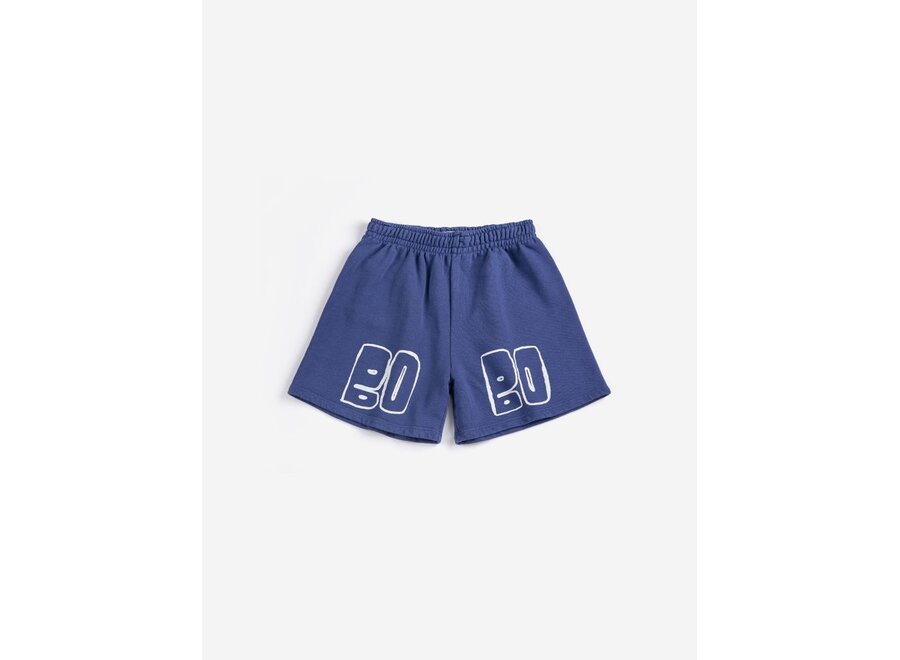 Bobo Choses | Bobo Choses Thin Bermuda Shorts Navy Blue