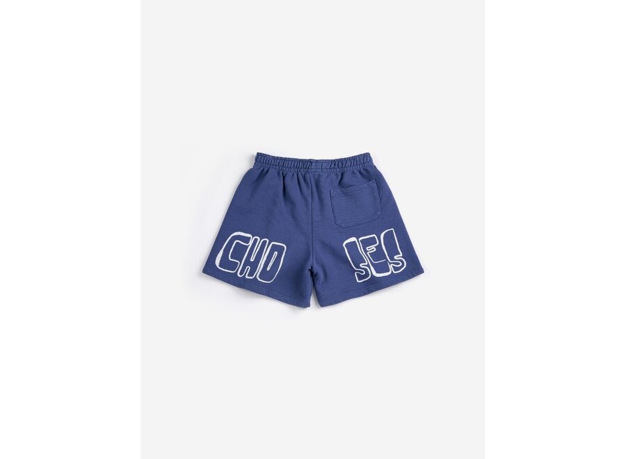 Bobo Choses | Bobo Choses Thin Bermuda Shorts Navy Blue