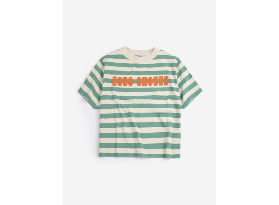 Bobo Choses | Bobo Choses Modern Striped T-Shirt Offwhite