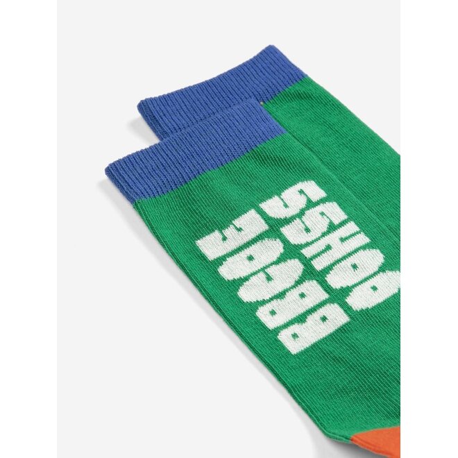 Bobo Choses | Bobo Choses Modern Long Socks Green