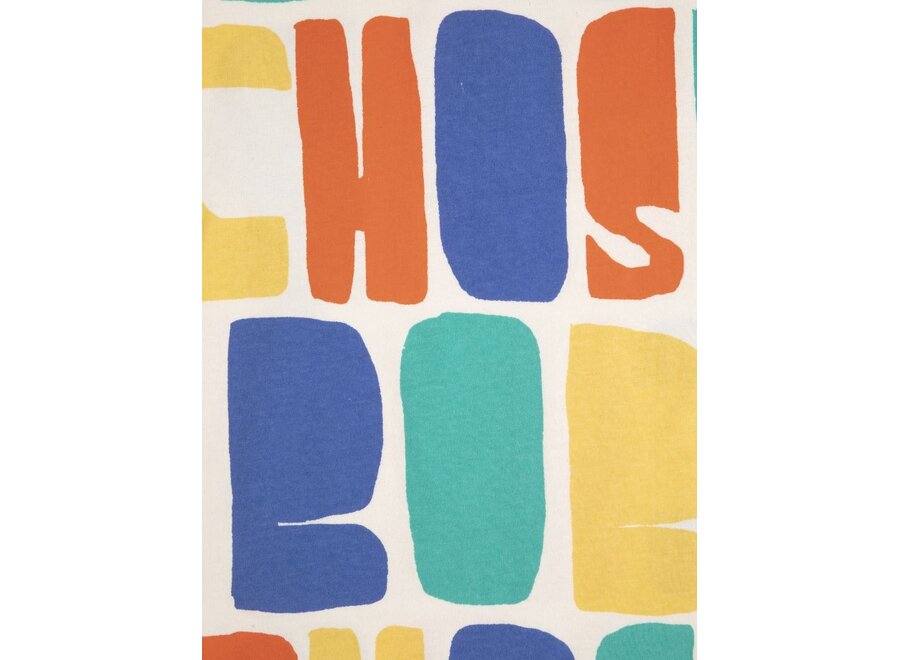 Bobo Choses | Bobo Choses Color All Over T-Shirt Offwhite