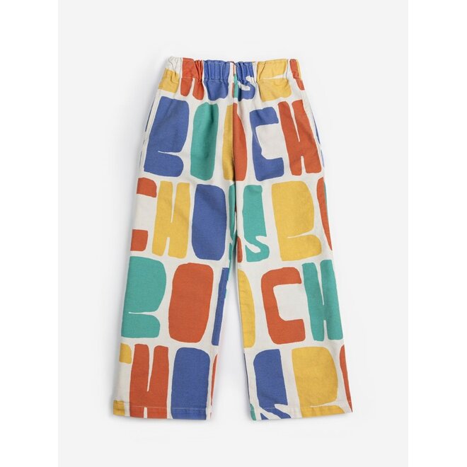 Bobo Choses | Bobo Choses Color All Over Woven Pants Offwhite