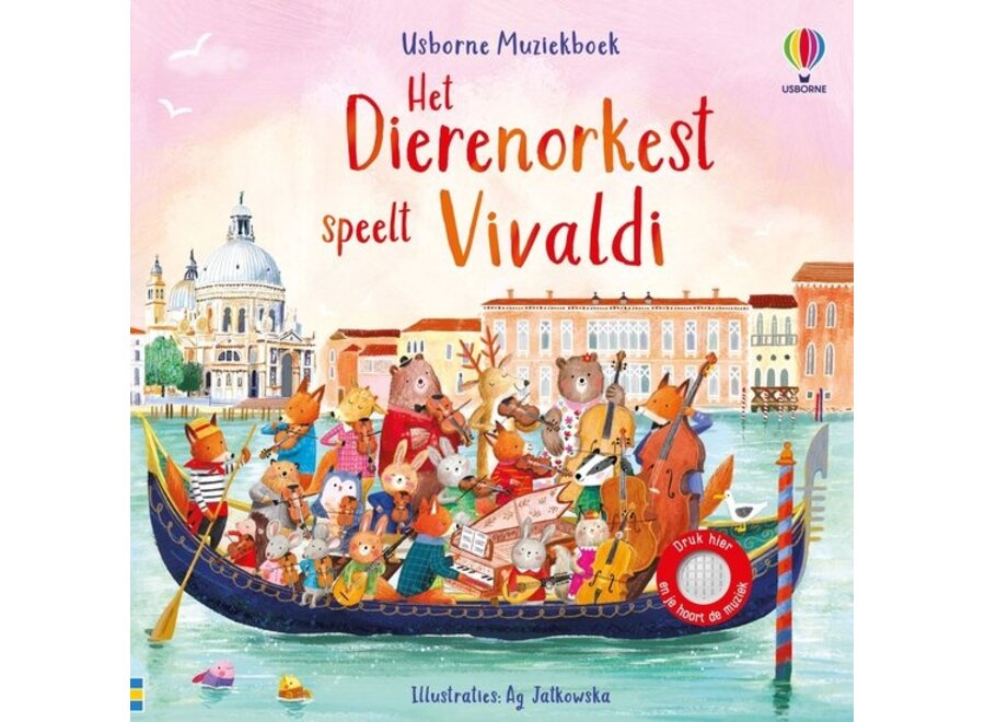 Geluidenboek: Het dierenorkest speelt Vivaldi |  Sam Taplin