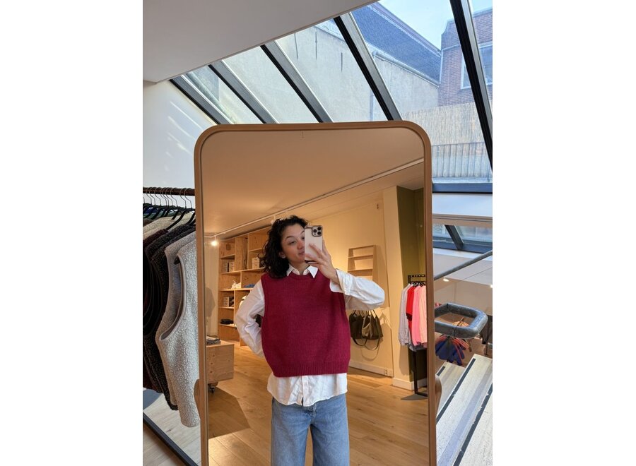 American Vintage | Vitow Spencer Magenta Chine