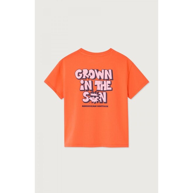 American Vintage | Fizvalley Kids T-Shirt Mandarine Vintage