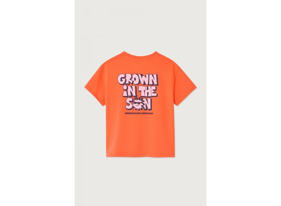 American Vintage | Fizvalley Kids T-Shirt Mandarine Vintage