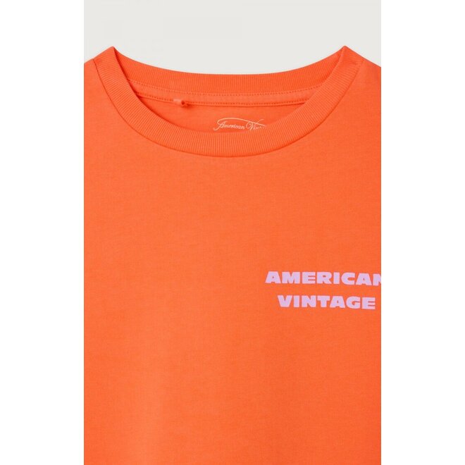 American Vintage | Fizvalley Kids T-Shirt Mandarine Vintage