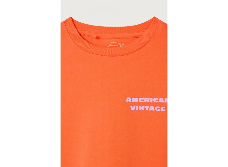 American Vintage | Fizvalley Kids T-Shirt Mandarine Vintage