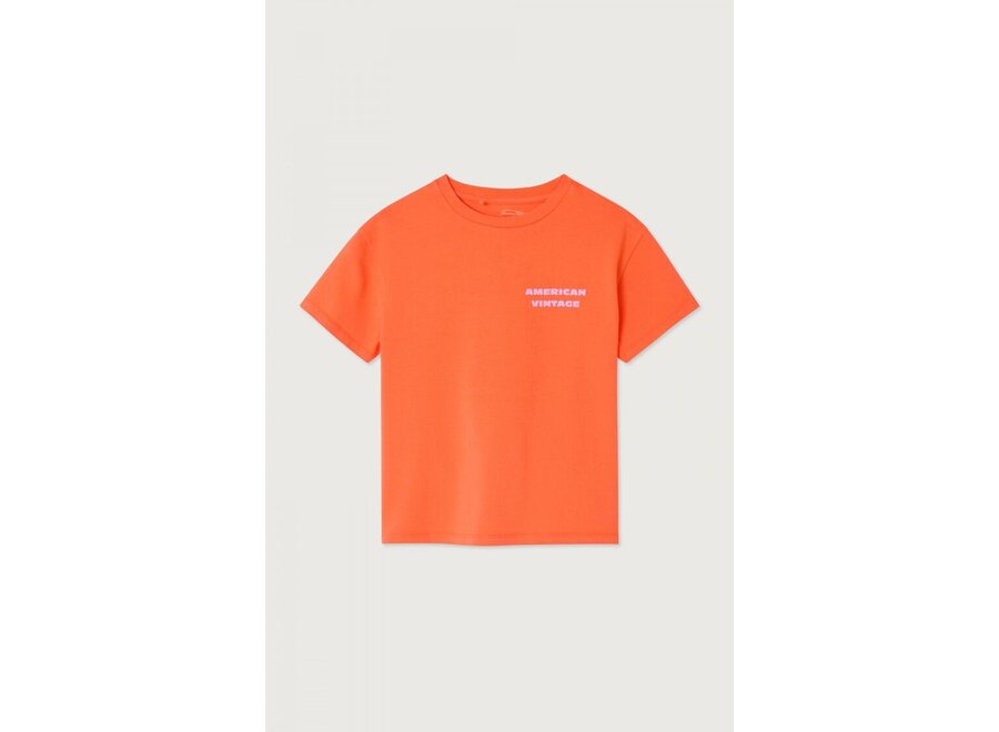 Fizvalley Kids T-Shirt Mandarine Vintage