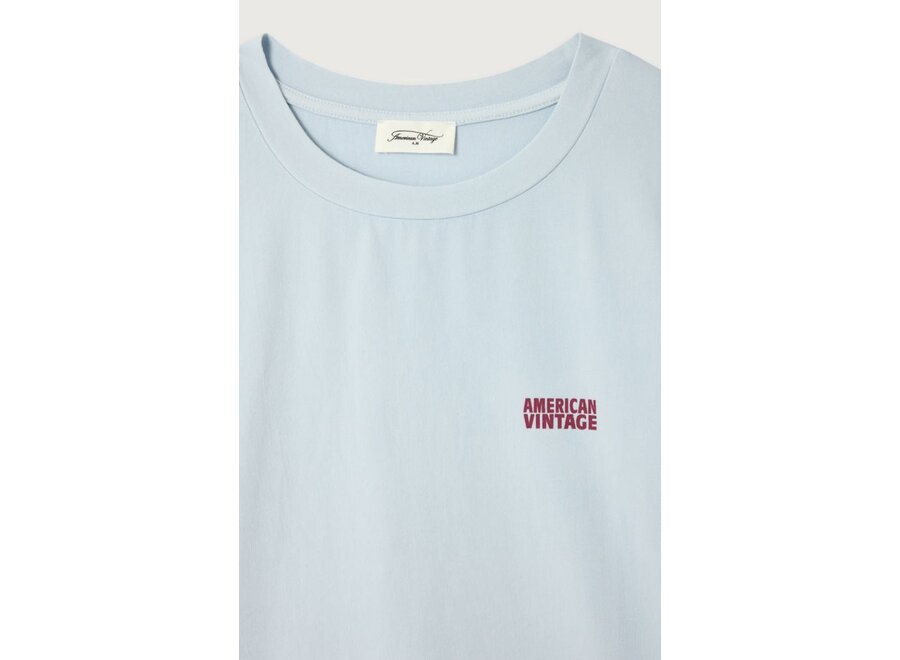 American Vintage | Pymaz T-shirt Mc Vintage Baby Blue