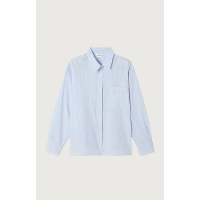 Eluabird Blouse Ml Stripes Bleues