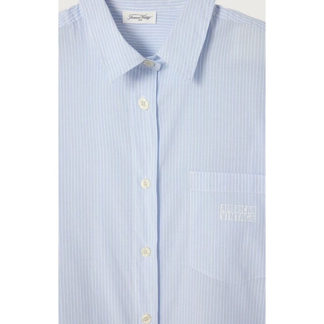 American Vintage | Eluabird Blouse Ml Stripes Bleues