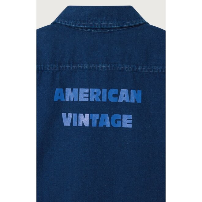 American Vintage | Comow Blouse Ml Raw Blue