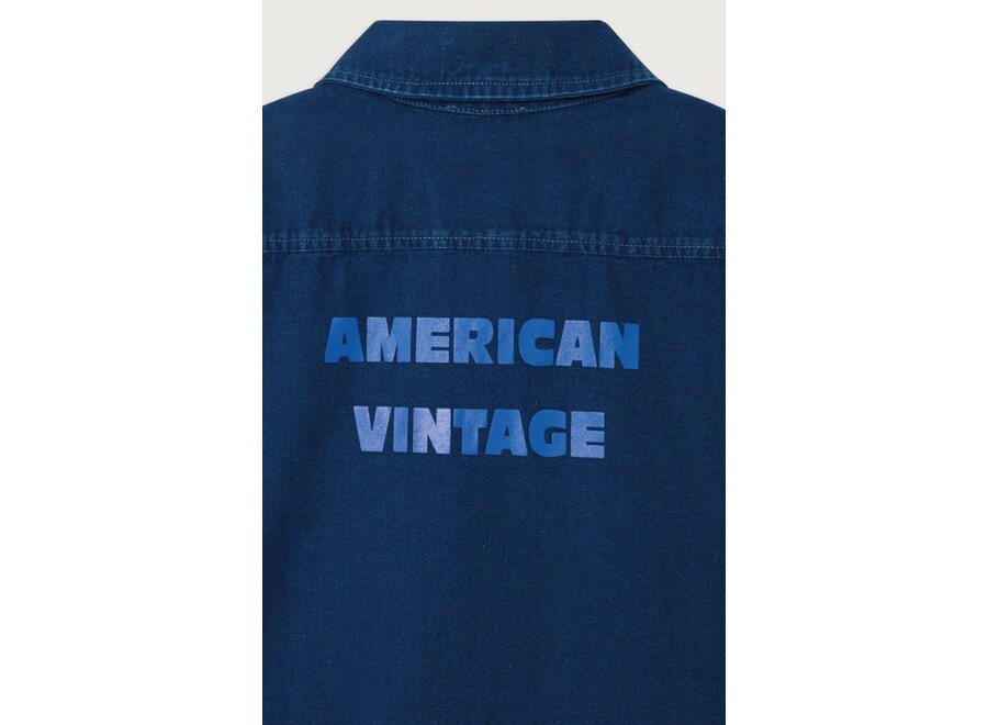 American Vintage | Comow Blouse Ml Raw Blue