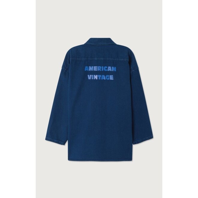 American Vintage | Comow Blouse Ml Raw Blue