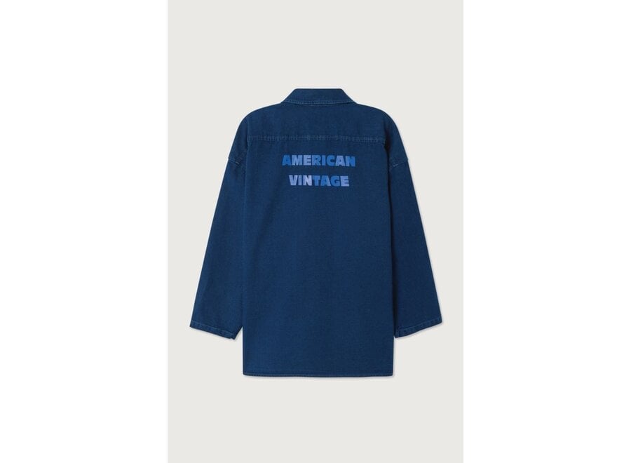 American Vintage | Comow Blouse Ml Raw Blue