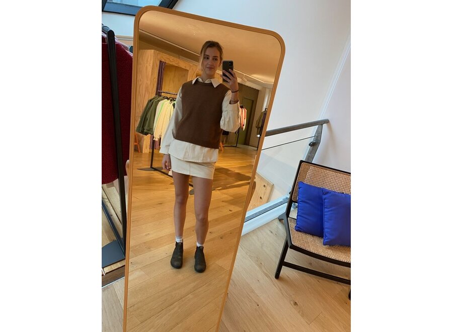 American Vintage | Vitow Spencer Chocolat Chine