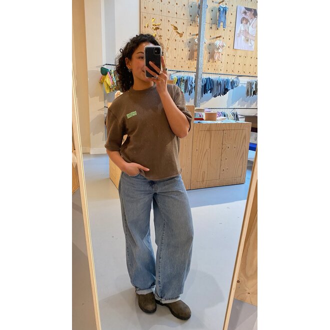 American Vintage | Evona Kids Shirt Marron Surteint