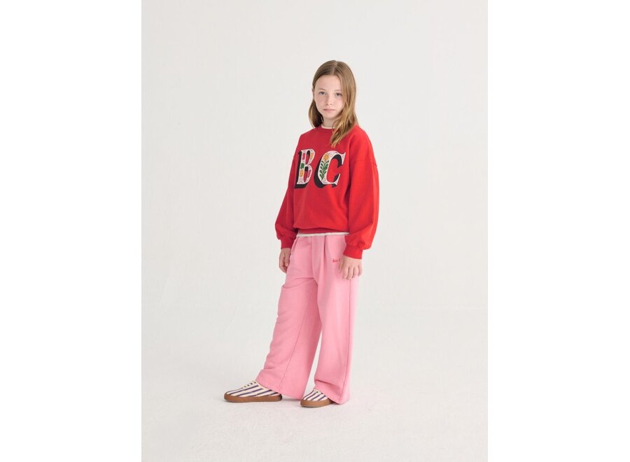 Bobo Choses | Spring Letters Sweatshirt Red