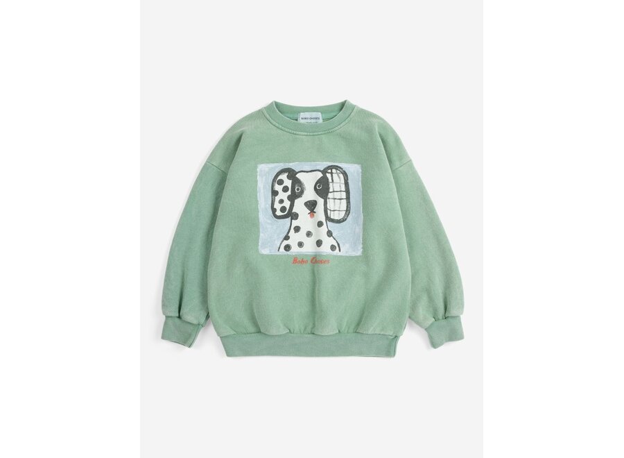 Bobo Choses | Van Dog Sweatshirt Green