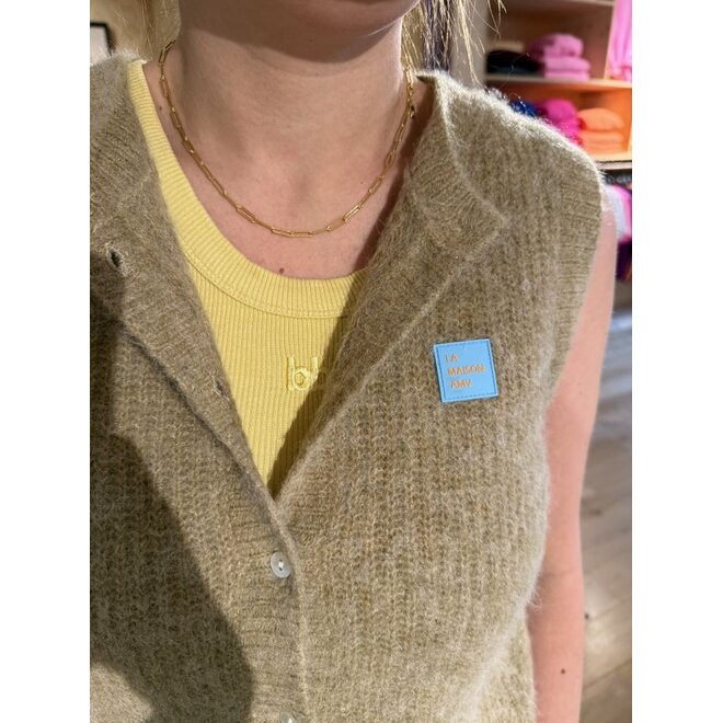 American Vintage | East Gilet Sable Chine