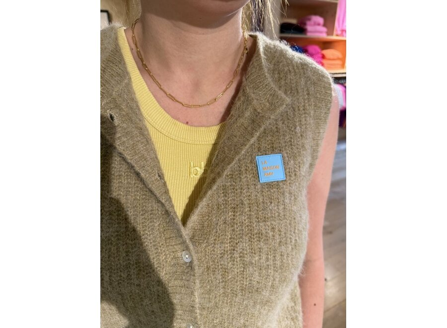 American Vintage | East Gilet Sable Chine