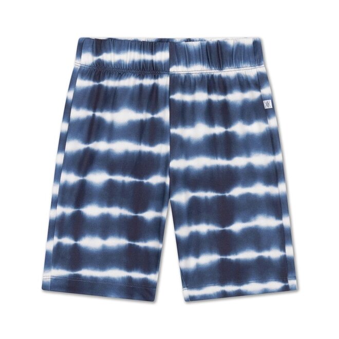 Biker Short Sea Blue Tie Dye
