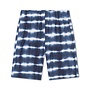 Repose ams | Biker Short Sea Blue Tie Dye